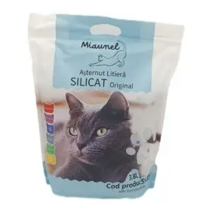 Miaunel Silicat pisici original 3.8 L