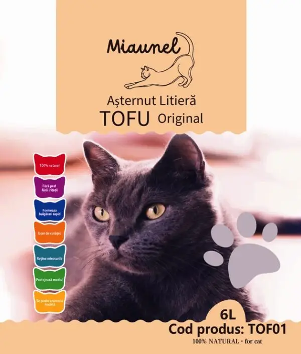 nisip tofu pisici Miaunel
