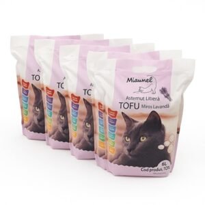 Pachet-economic-6-bucati-Miaunel-Tofu-pisici-Lavanda-6-L