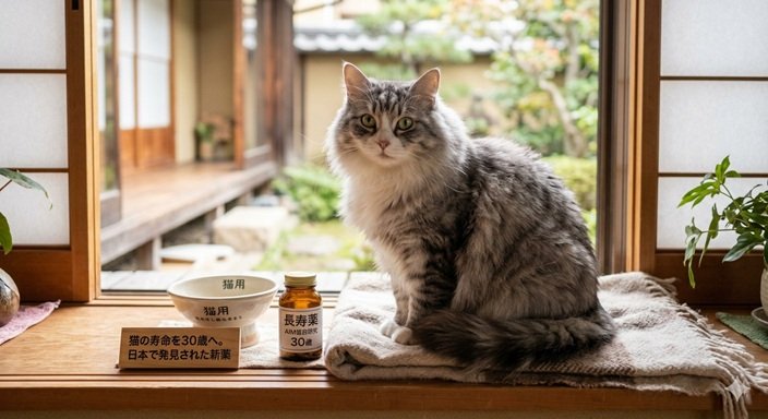 MEdicament Japonia poate prelungi viata pisicilor pana la 30 de ani